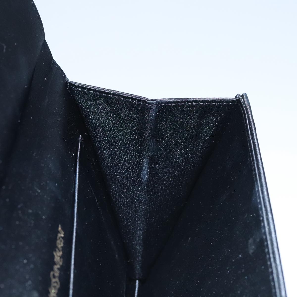Yves Saint Laurent Black Silk Clutch Bag (Pre-Owned)