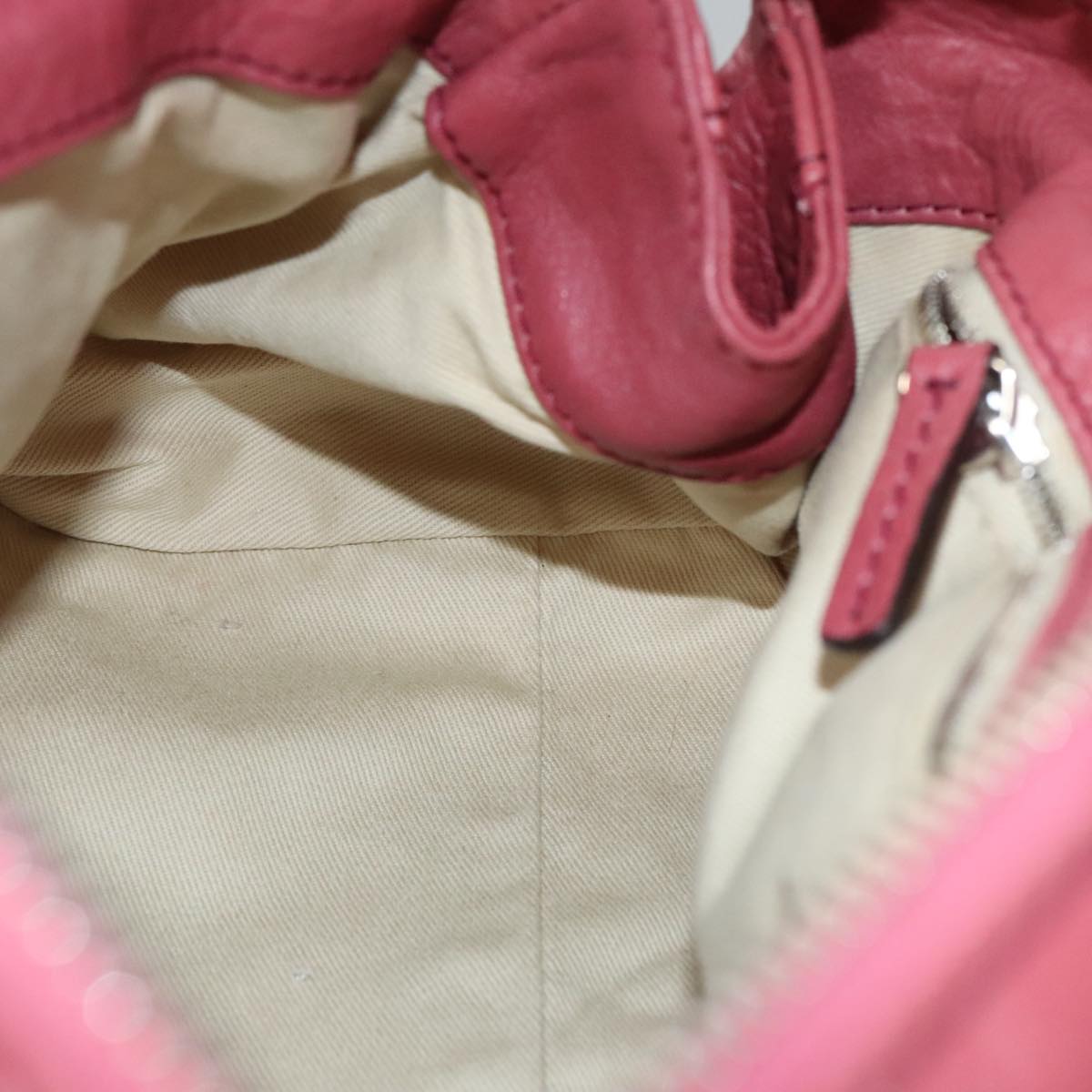 Chloé Paddington Pink Leather Handbag (Pre-Owned)