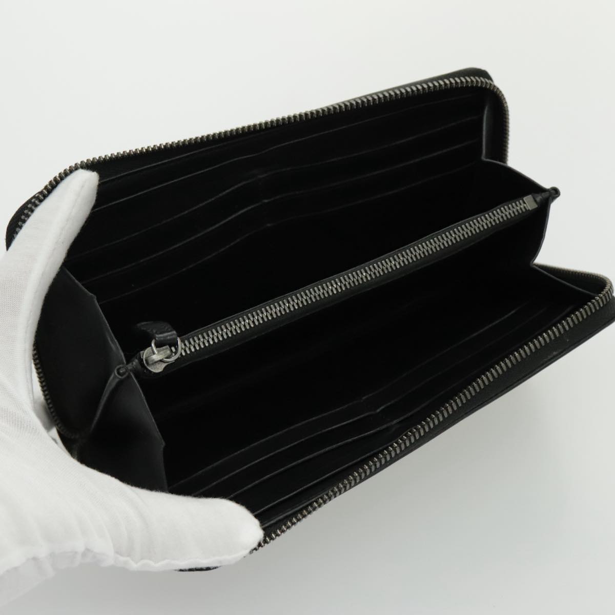 Berluti Black Leather Wallet  (Pre-Owned)