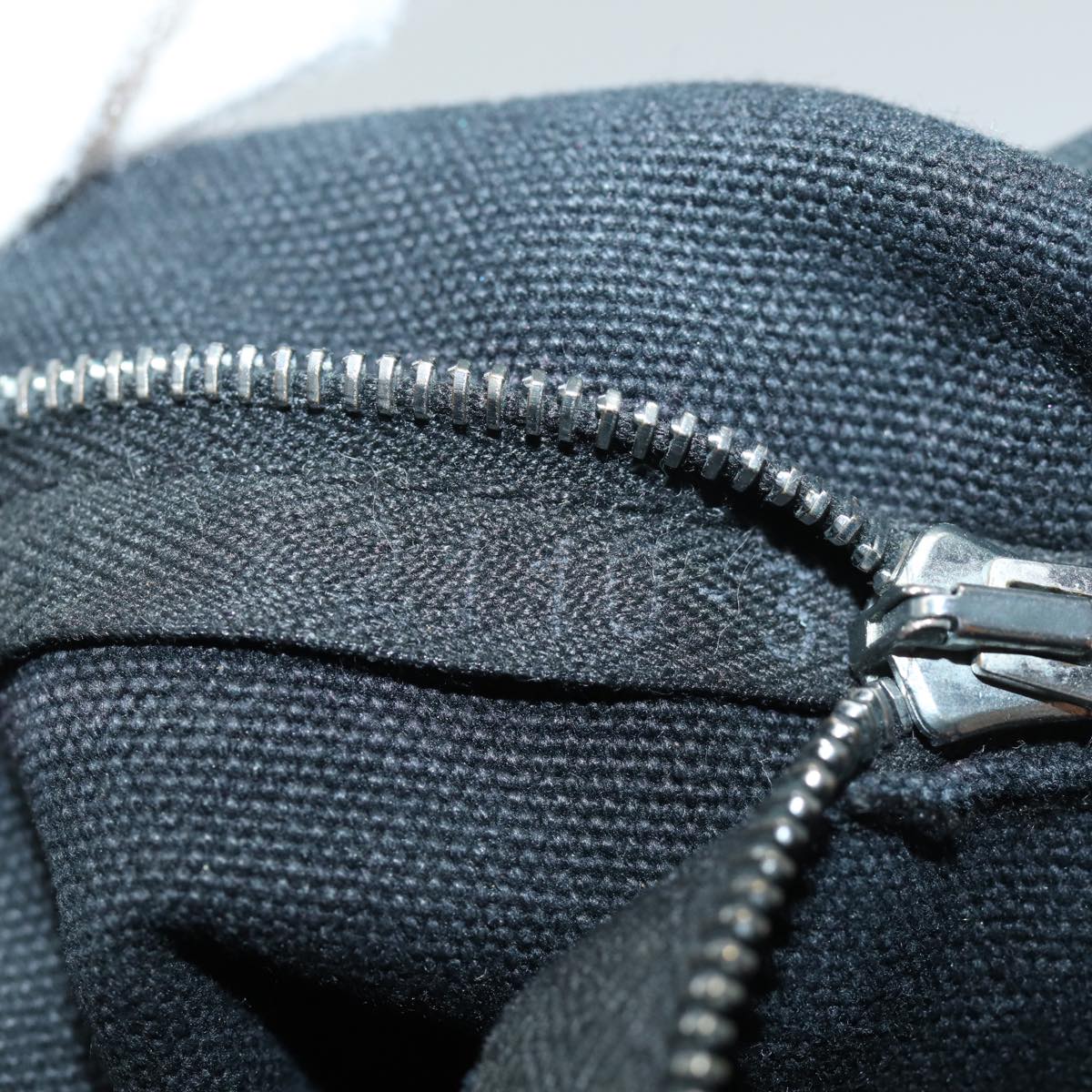Hermès Fourre Tout Black Canvas Tote Bag (Pre-Owned)