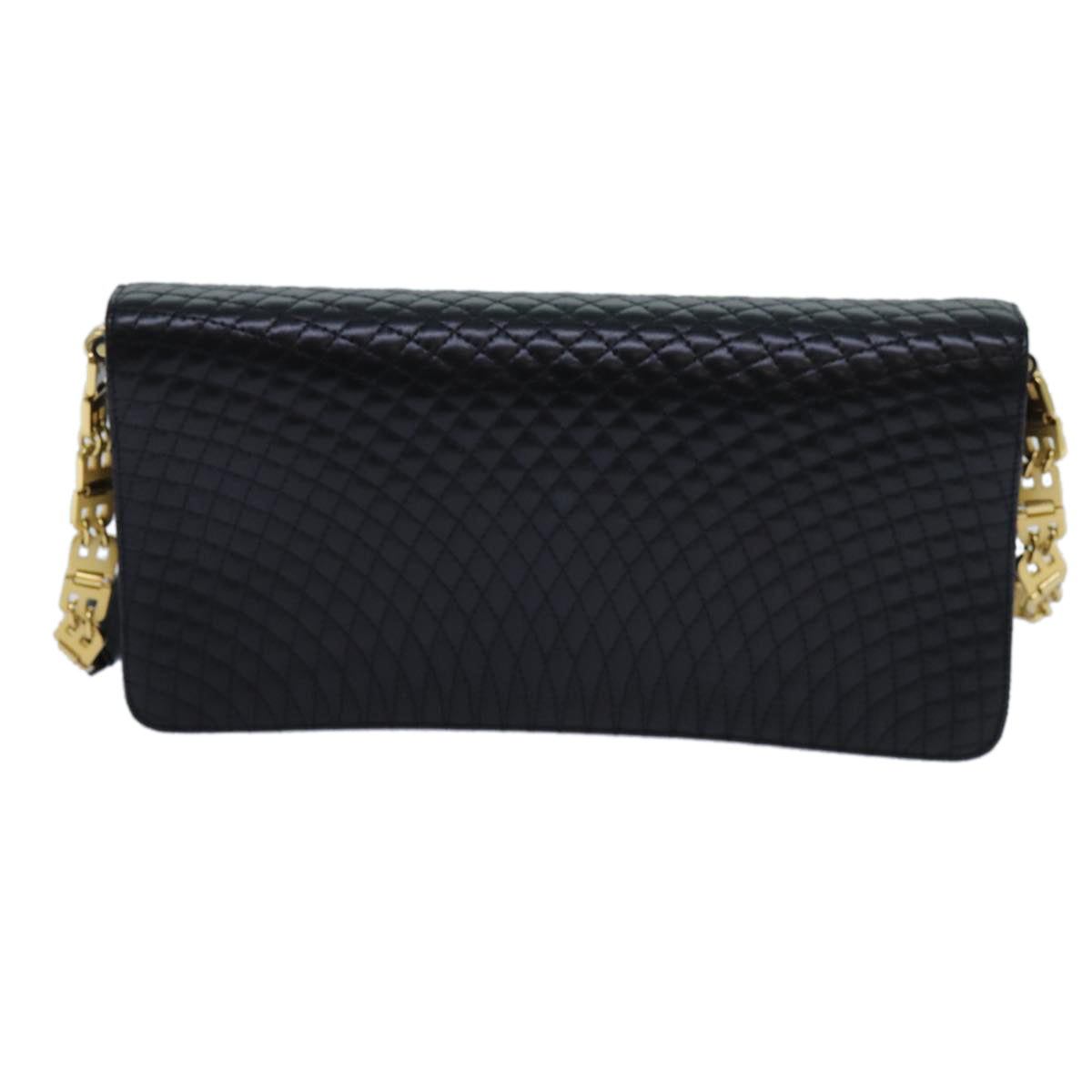 Bally Black Leather Shoulder Bag (Pre-Owned)