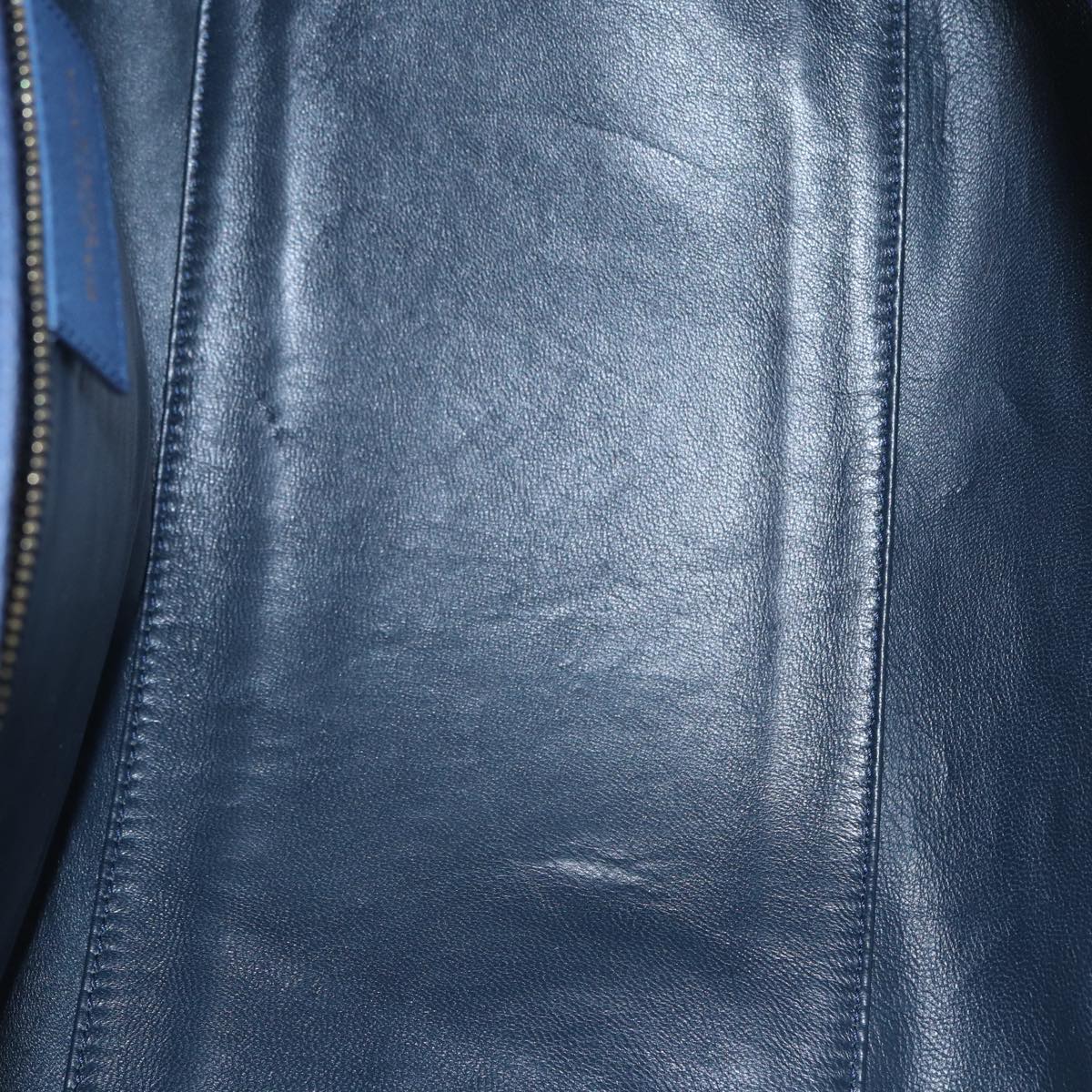 Balenciaga Tube Navy Leather Handbag (Pre-Owned)