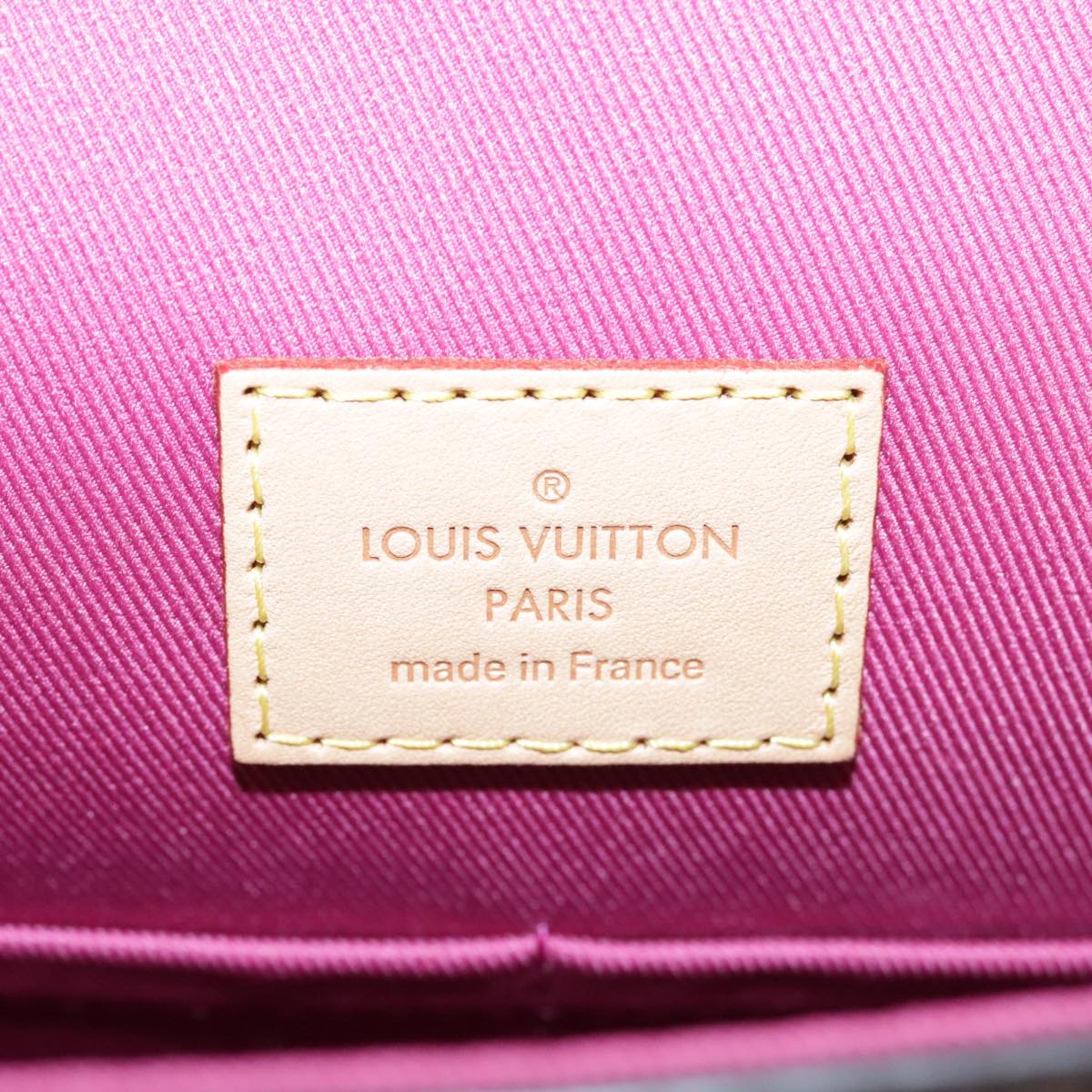 Louis Vuitton Cluny Brown Canvas Handbag (Pre-Owned)