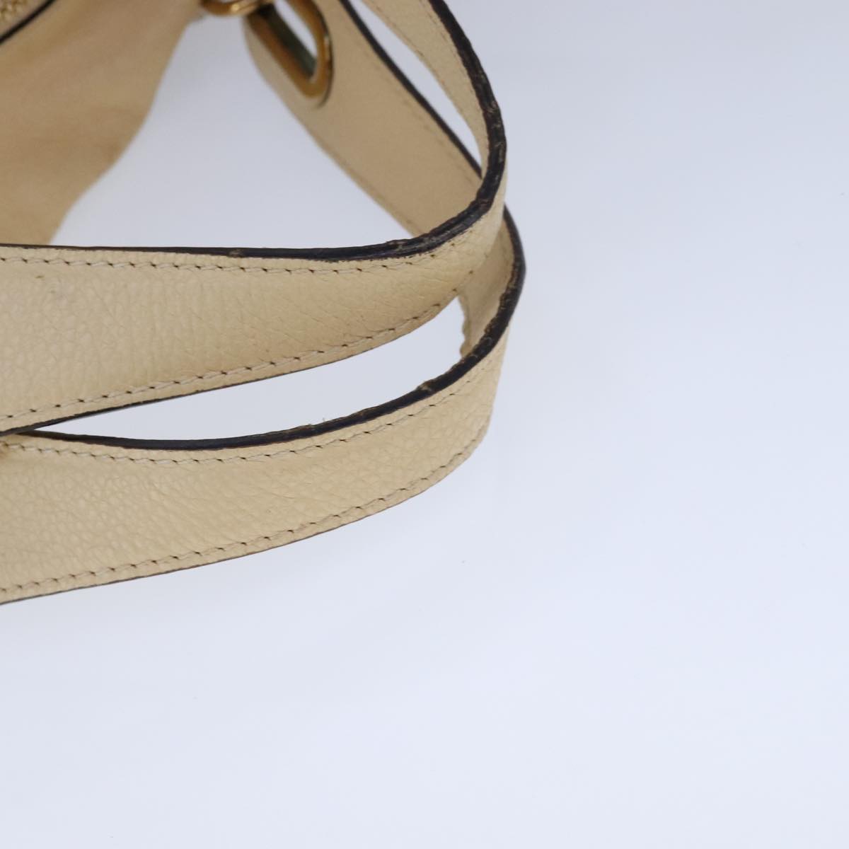 Chloé Paraty Beige Leather Handbag (Pre-Owned)