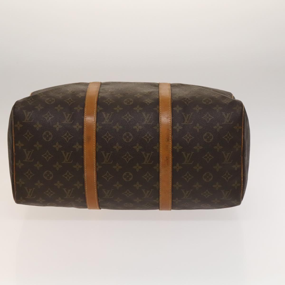 Louis Vuitton Sac Souple Brown Canvas Travel Bag (Pre-Owned)