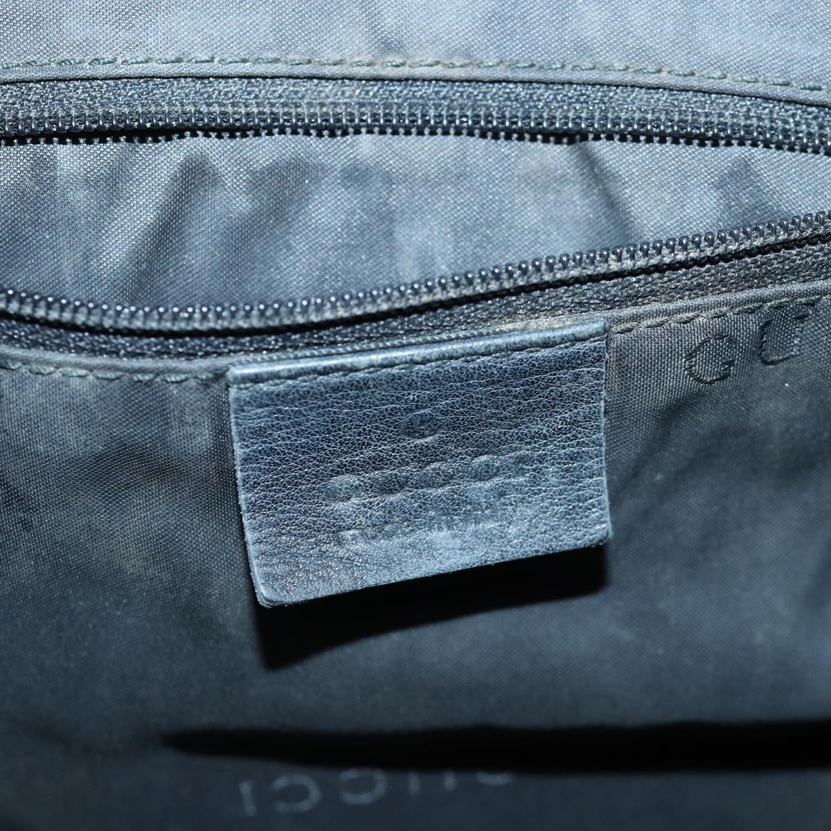 Gucci Black Synthetic Backpack Bag (Pre-Owned)