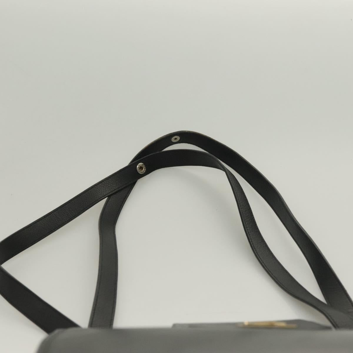 Yves Saint Laurent Black Leather Shoulder Bag (Pre-Owned)