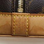 Louis Vuitton Alma Brown Canvas Handbag (Pre-Owned)