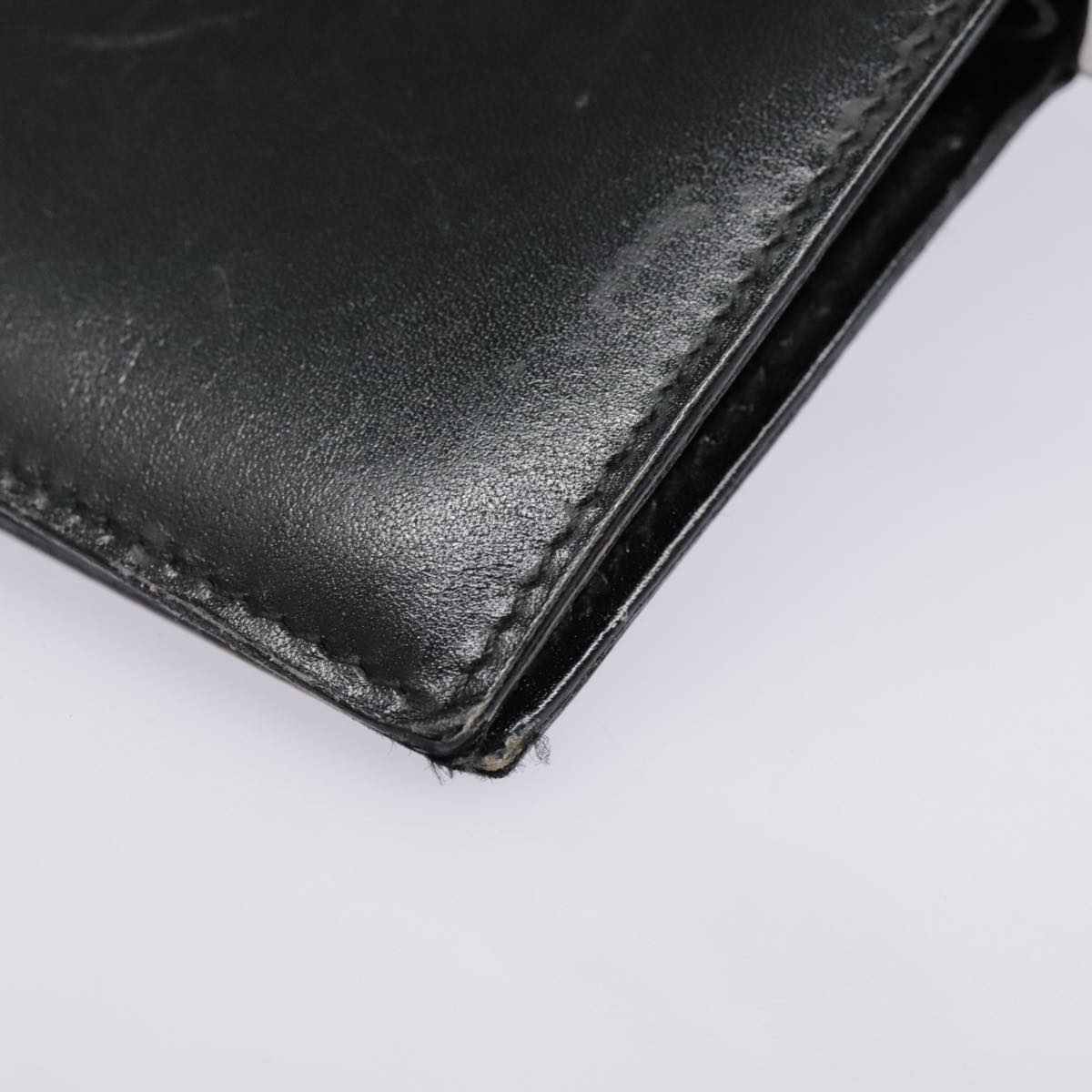 Gucci Couverture Agenda Black Leather Wallet  (Pre-Owned)
