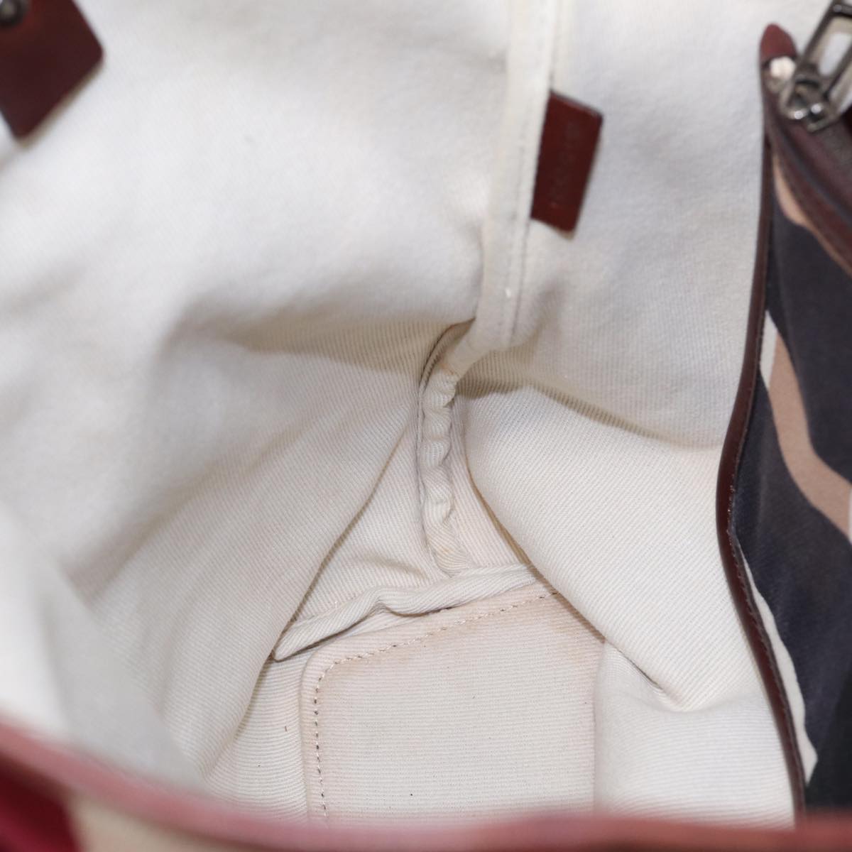 Burberry Multicolour Canvas Tote Bag (Pre-Owned)