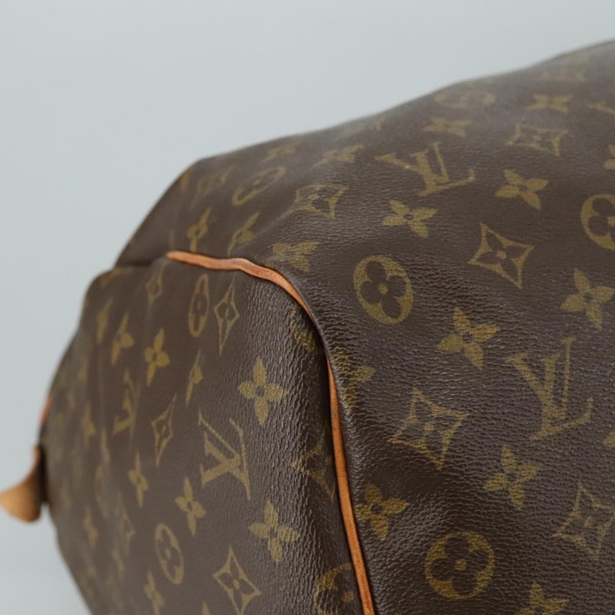 Louis Vuitton Keepall 60 Brown Canvas Travel Bag (Pre-Owned)