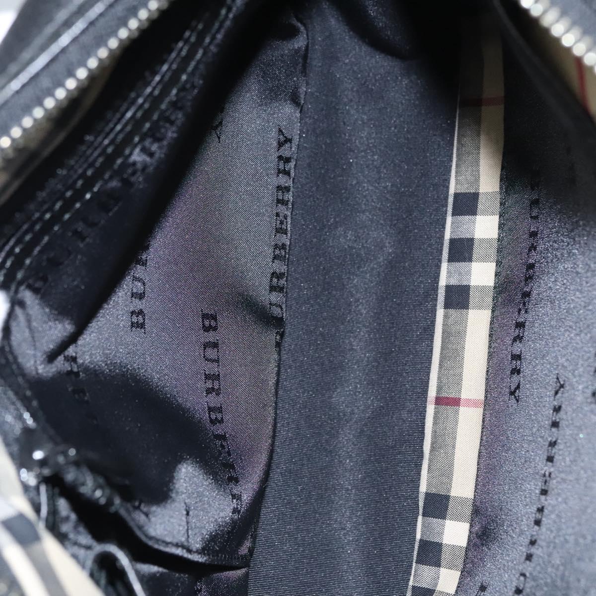 Burberry Black Leather Clutch Bag (Pre-Owned)