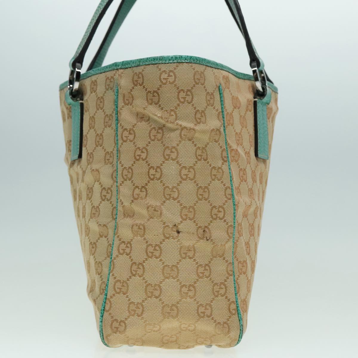 Gucci Beige Canvas Tote Bag (Pre-Owned)