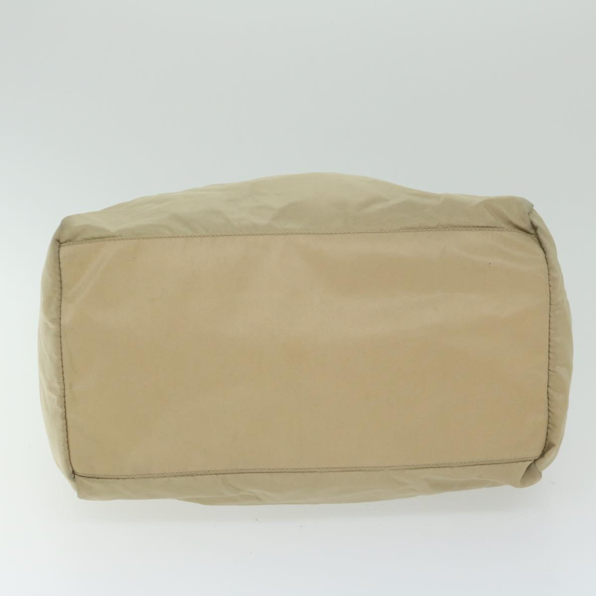 Prada Beige Synthetic Handbag (Pre-Owned)