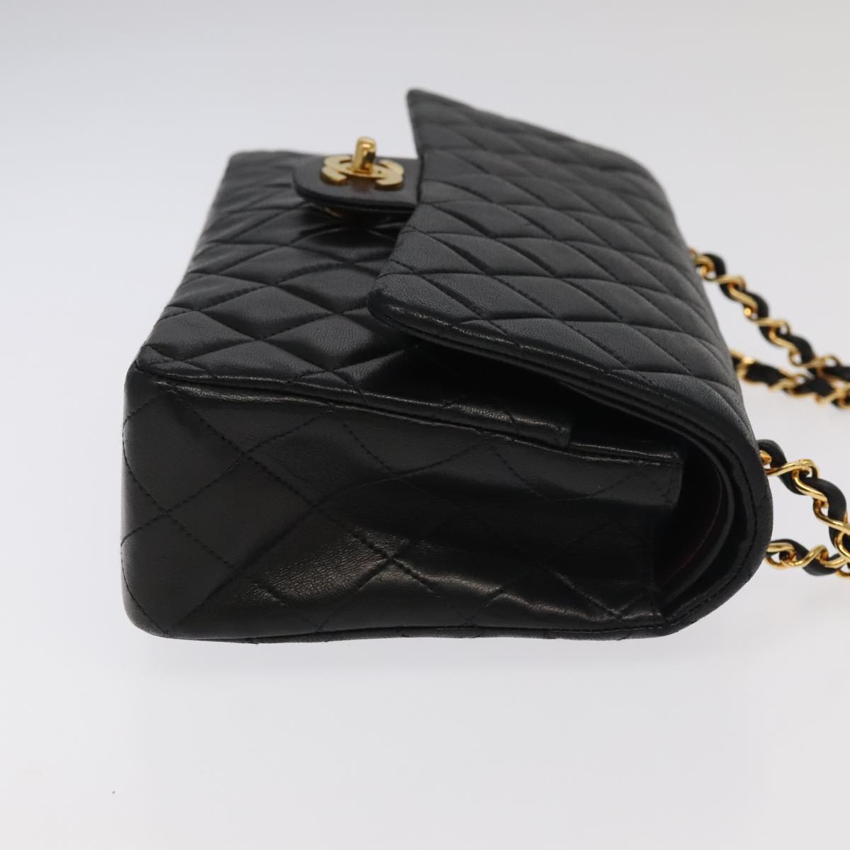 Chanel Timeless 26 Black Leather Shoulder Bag (Pre-Owned)