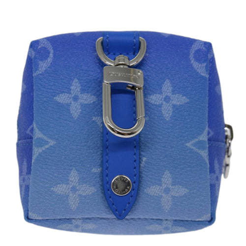 Louis Vuitton Blue Canvas Clutch Bag (Pre-Owned)
