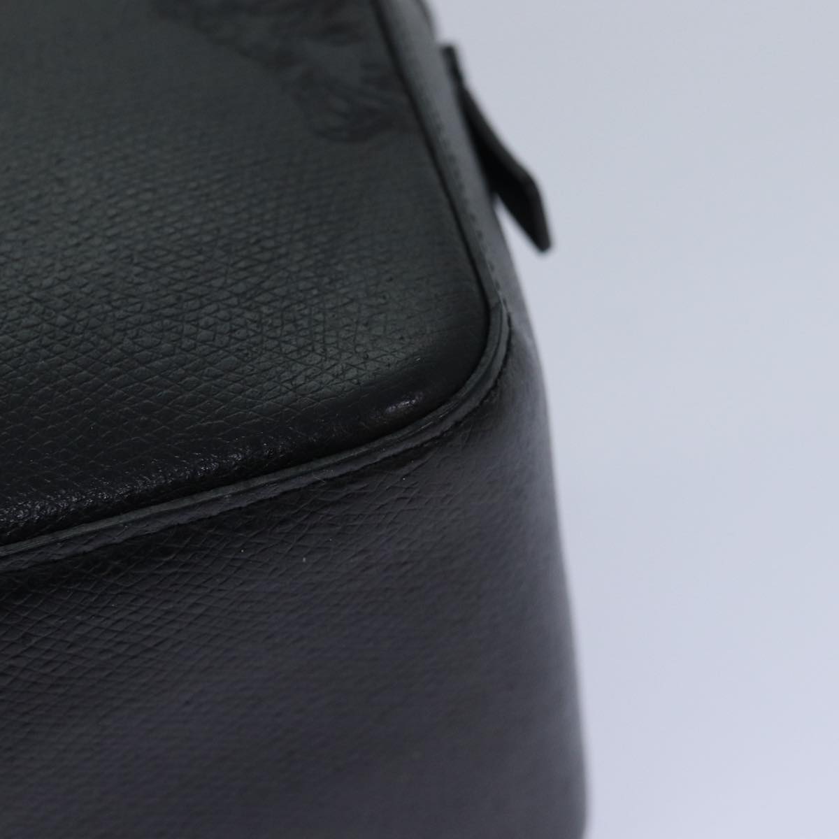 Versace Black Leather Clutch Bag (Pre-Owned)