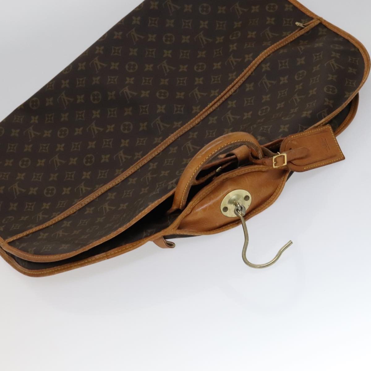 Louis Vuitton Garment Case Brown Canvas Travel Bag (Pre-Owned)