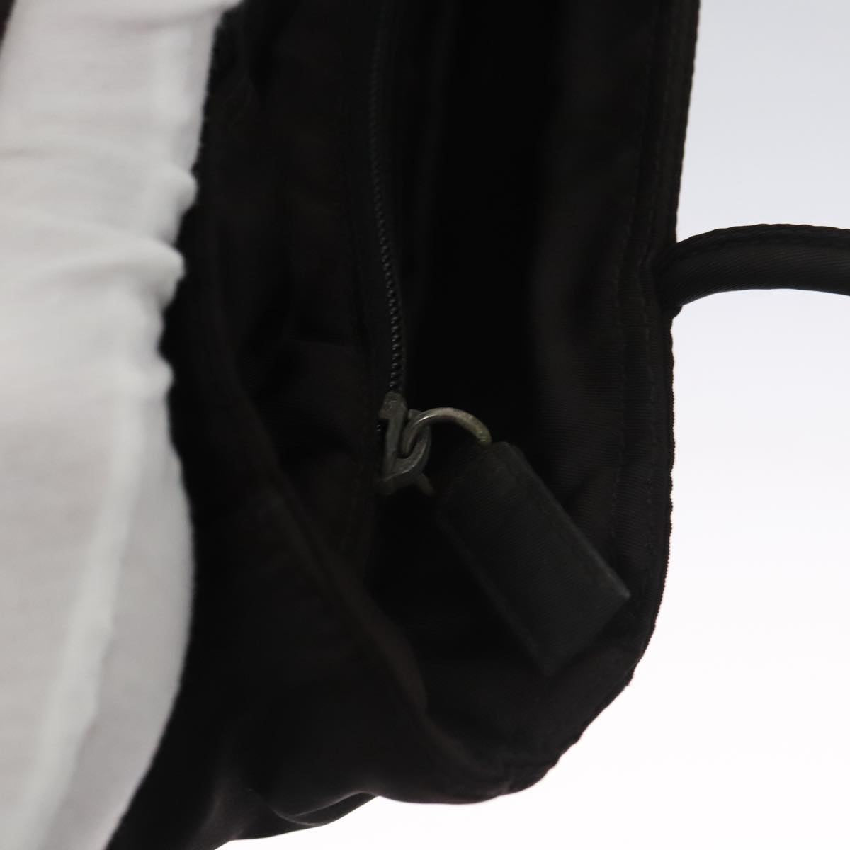 Prada Tessuto Black Synthetic Handbag (Pre-Owned)