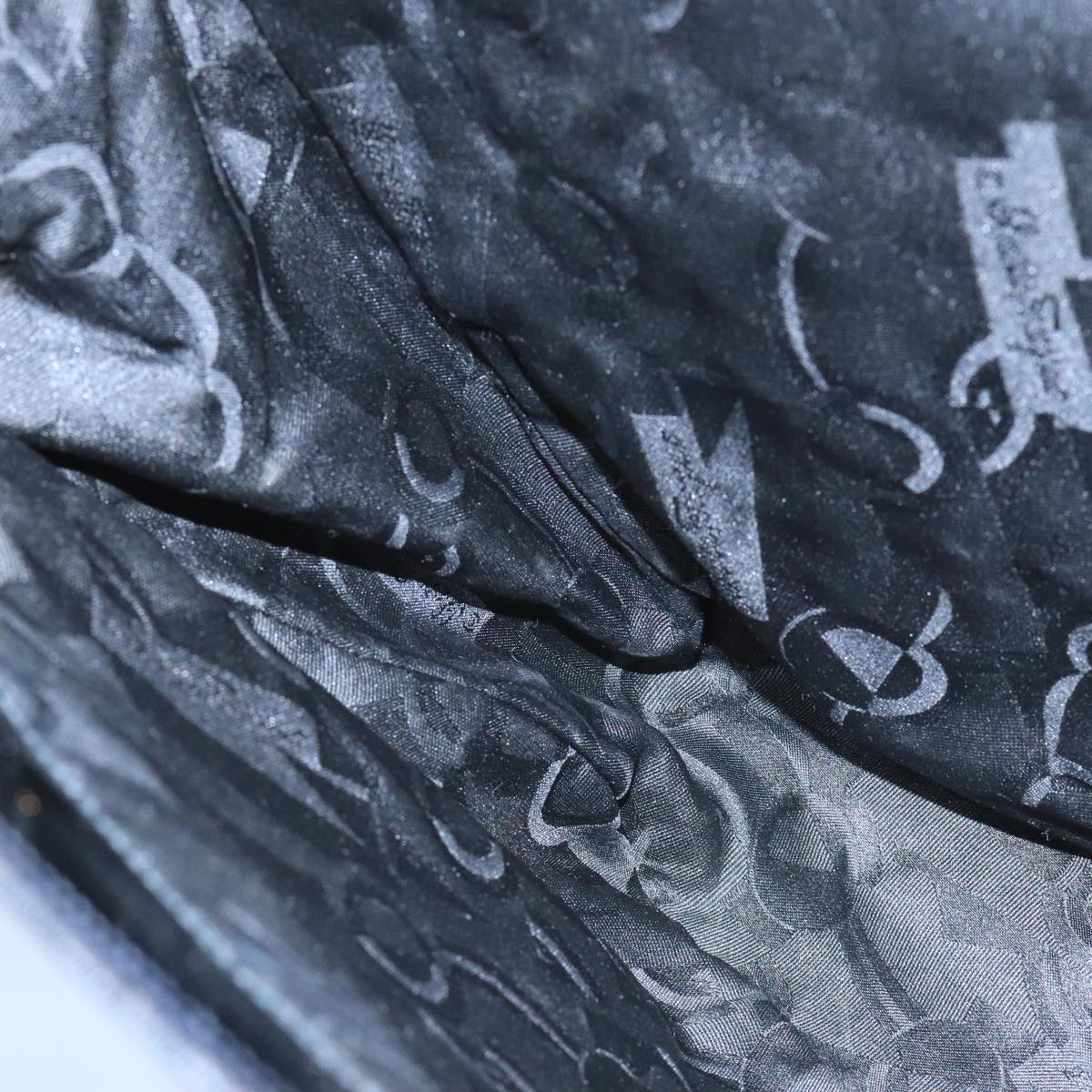 Salvatore Ferragamo Black Canvas Tote Bag (Pre-Owned)