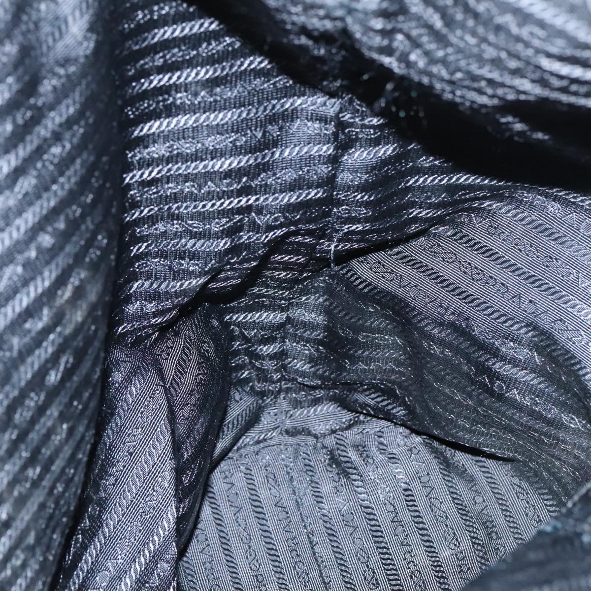 Prada Tessuto Black Synthetic Tote Bag (Pre-Owned)
