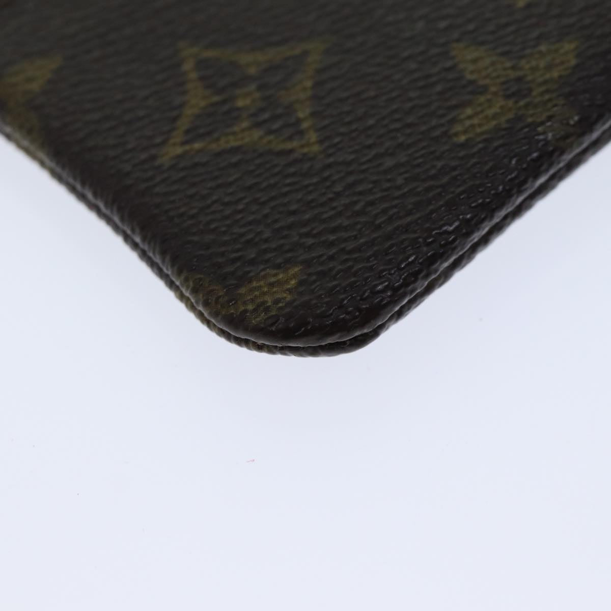 Louis Vuitton Pochette Clés Brown Canvas Wallet  (Pre-Owned)