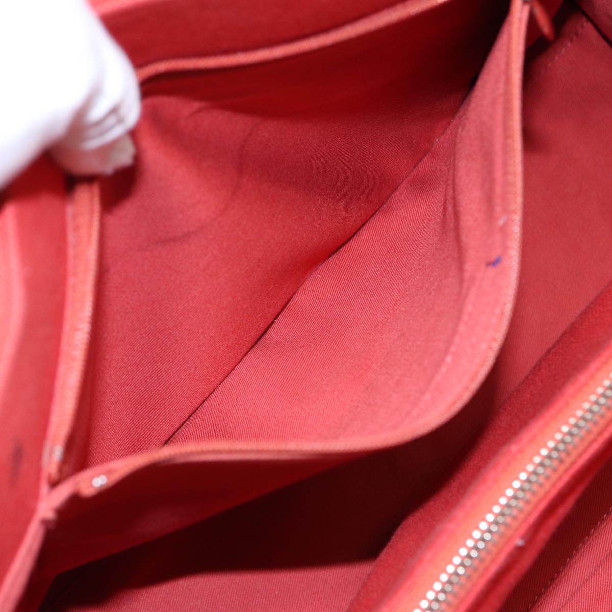 Burberry Orange Canvas Handbag (Pre-Owned)