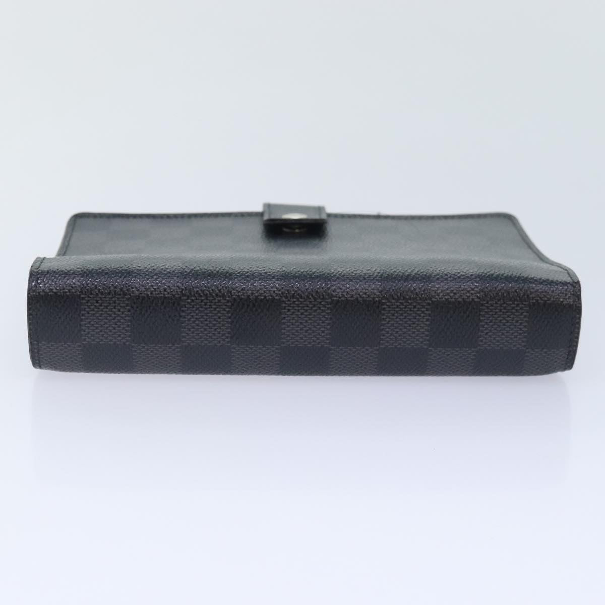 Louis Vuitton Agenda Cover Grey Canvas Wallet  (Pre-Owned)