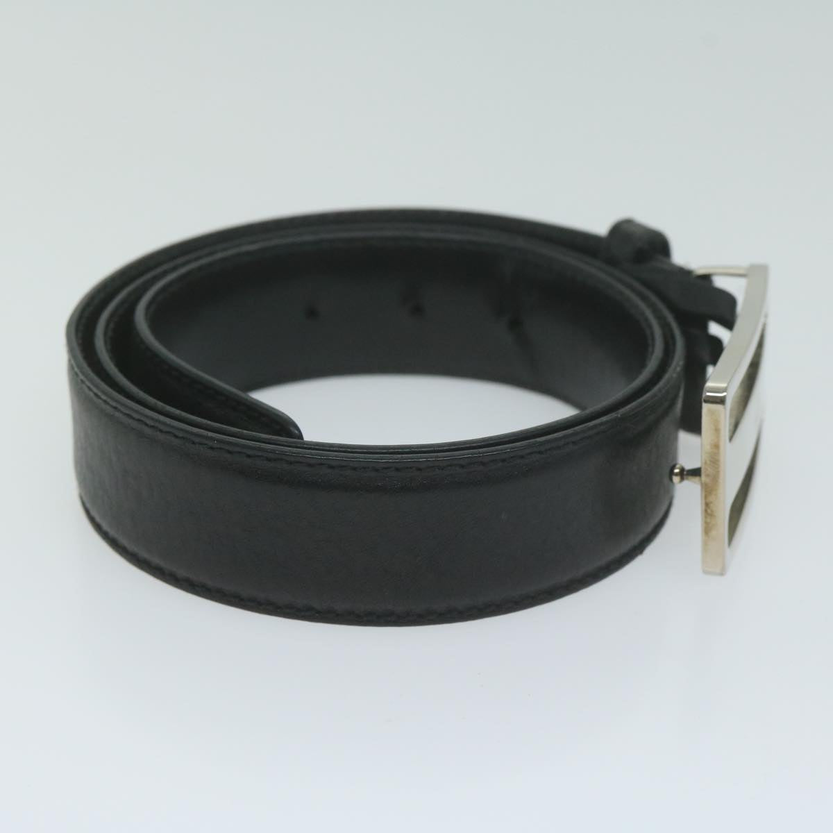 Gucci Black Leather Belt  (Pre-Owned)