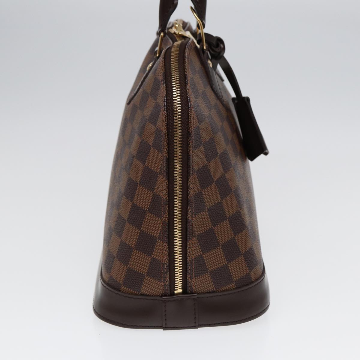 Louis Vuitton Alma Brown Canvas Handbag (Pre-Owned)