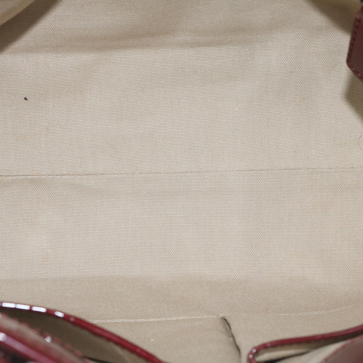 Burberry Nova Check Red Canvas Tote Bag (Pre-Owned)