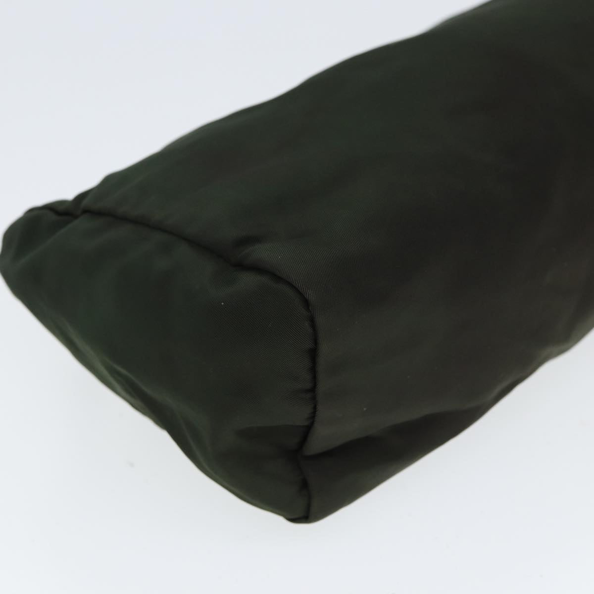 Prada Khaki Synthetic Clutch Bag (Pre-Owned)