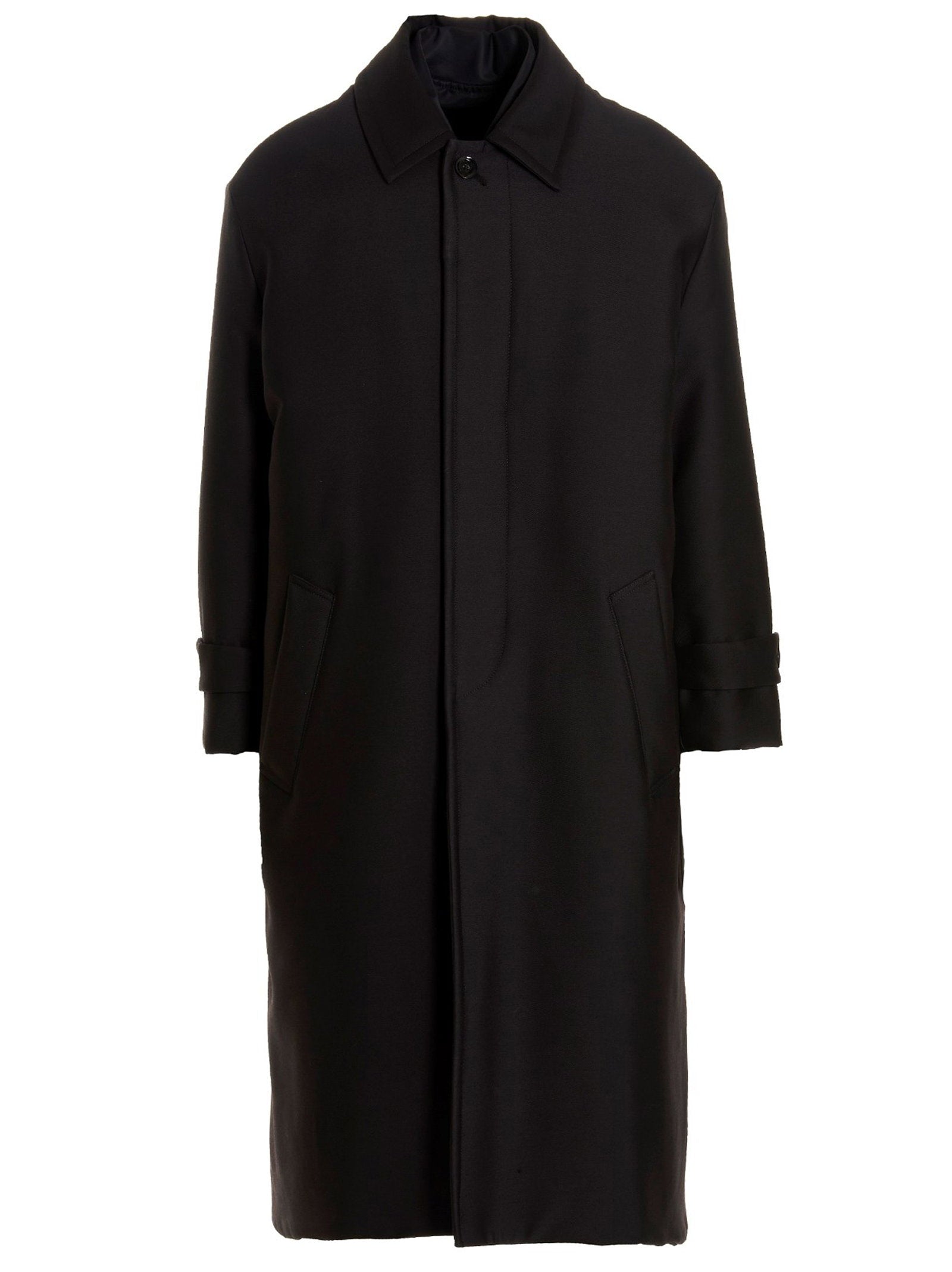 Valentino Garavani Men's Valentino Pink Pp Collection Reversible Long Coat