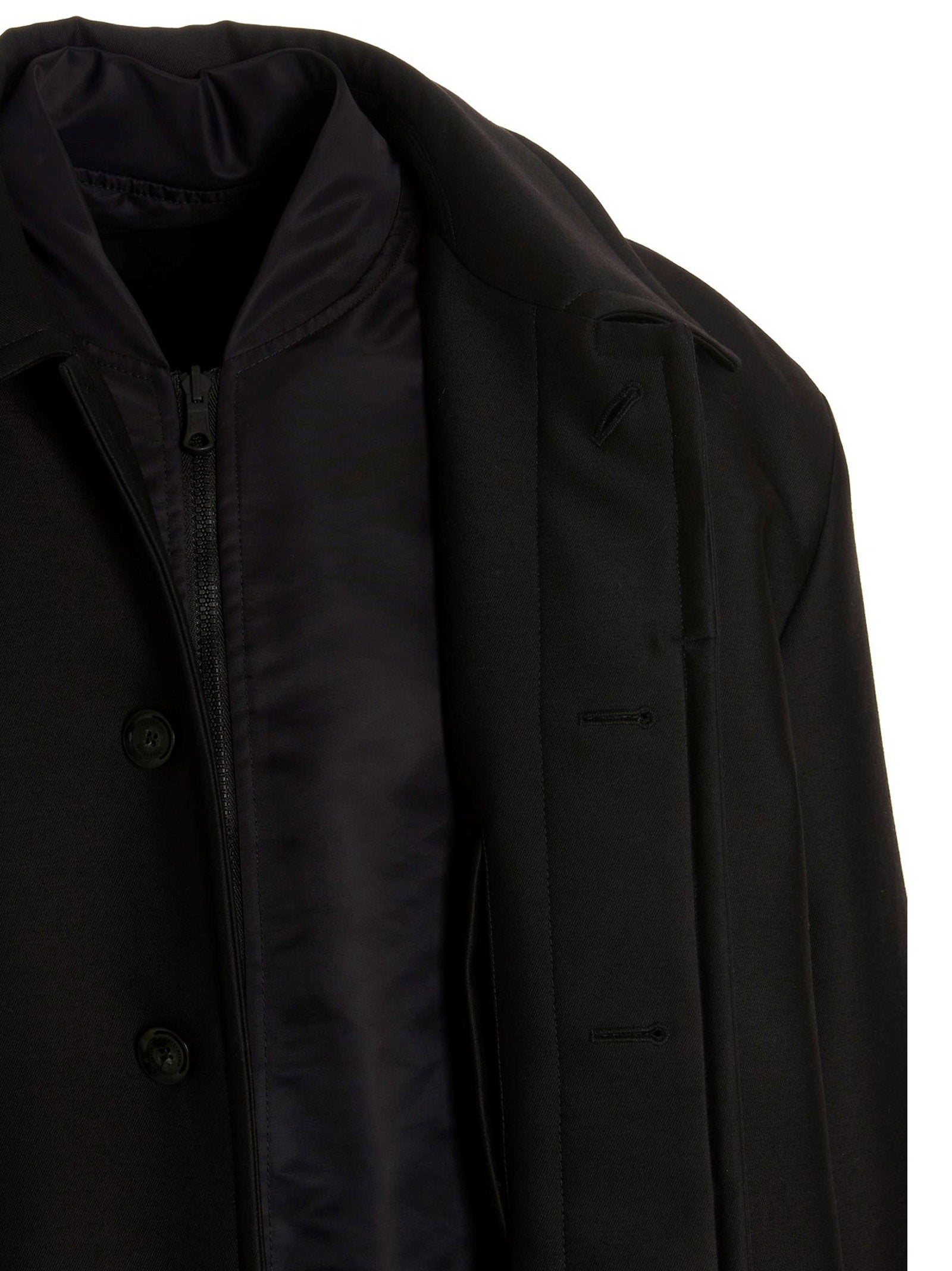 Valentino Garavani Men's Valentino Pink Pp Collection Reversible Long Coat