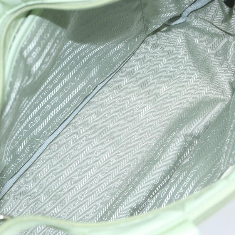 Prada Tessuto Blue Synthetic Handbag (Pre-Owned)