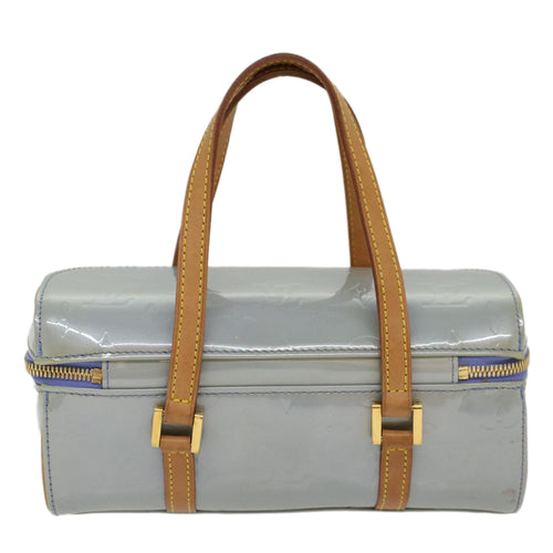 Louis Vuitton Sullivan Blue Patent Leather Clutch Bag (Pre-Owned)