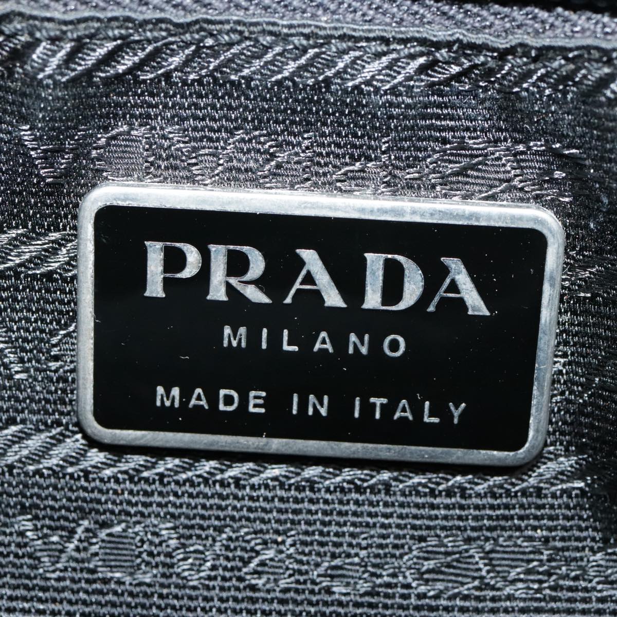 Prada Sports Grey Synthetic Shoulder Bag (Pre-Owned)