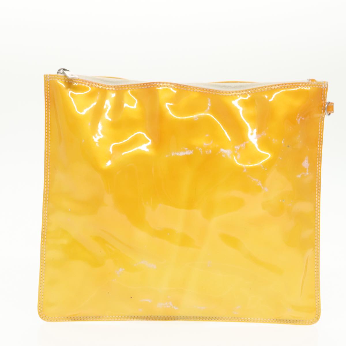 Chanel Yellow Patent Leather Handbag (Pre-Owned)