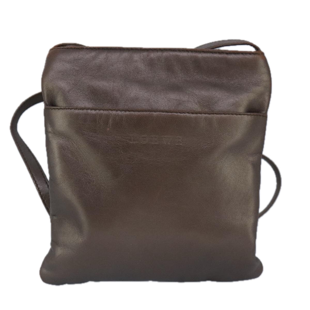 Loewe Brown Leather Shoulder Bag (Pre-Owned)