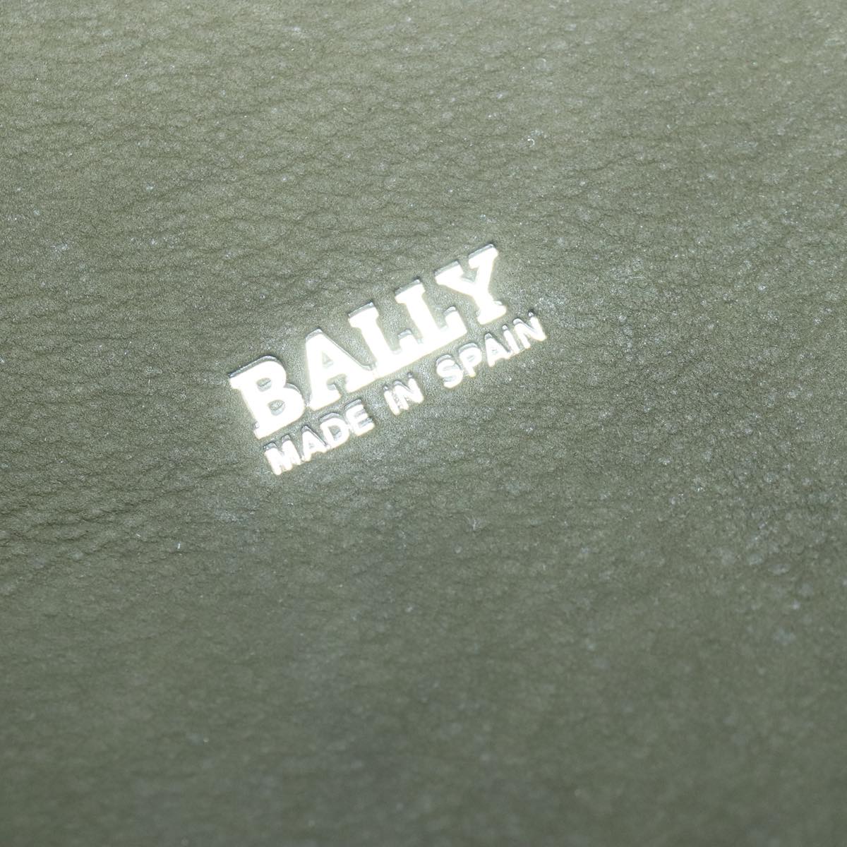 Bally Khaki Suede Shoulder Bag (Pre-Owned)
