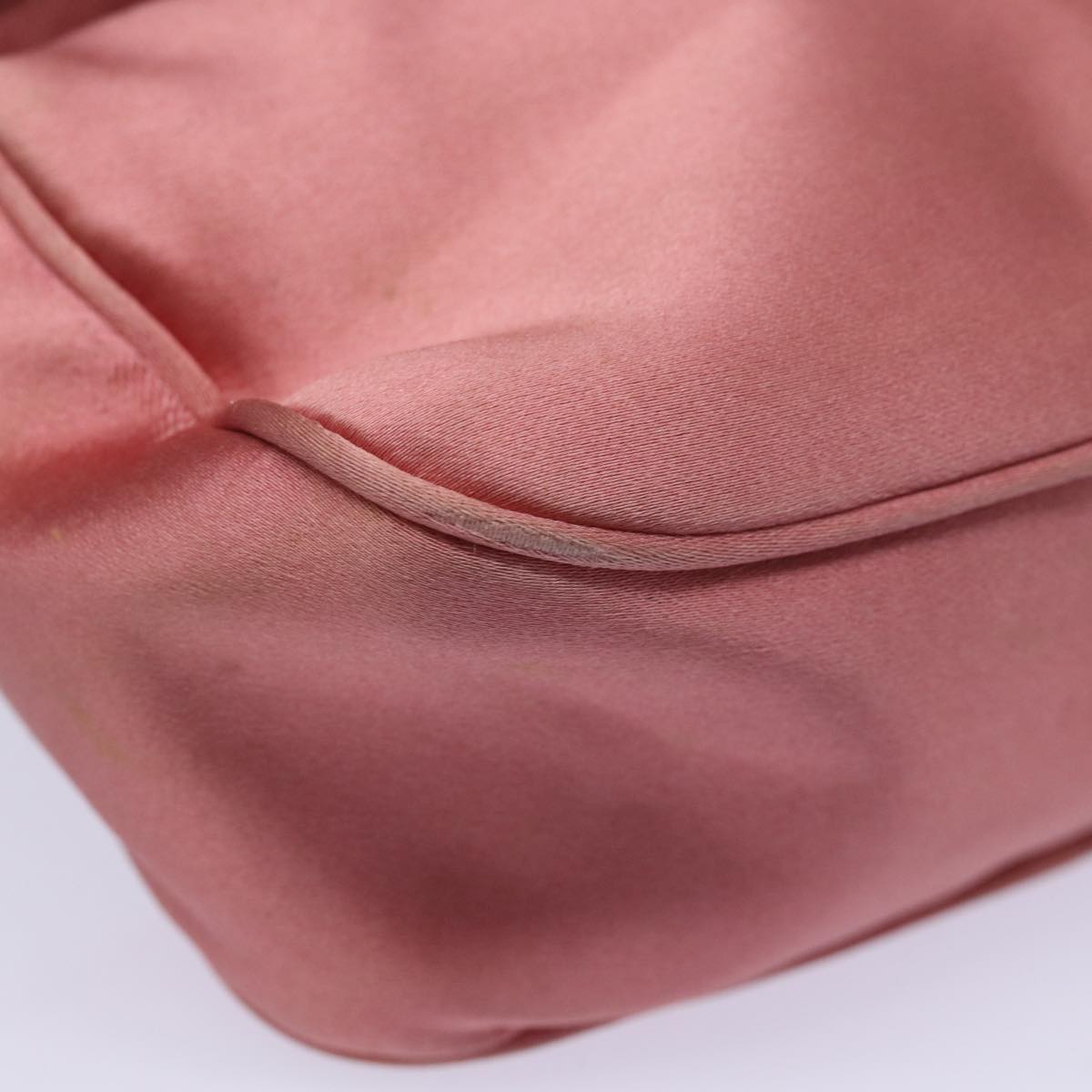 Prada Pink Canvas Clutch Bag (Pre-Owned)