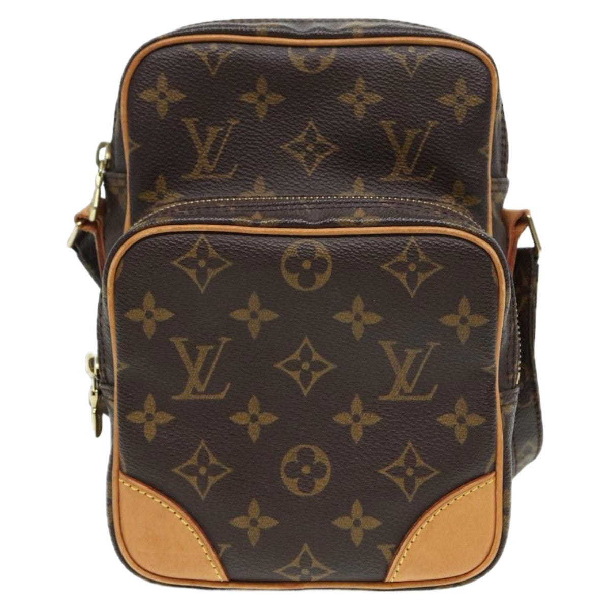 Louis Vuitton Amazon Brown Canvas Shoulder Bag (Pre-Owned)
