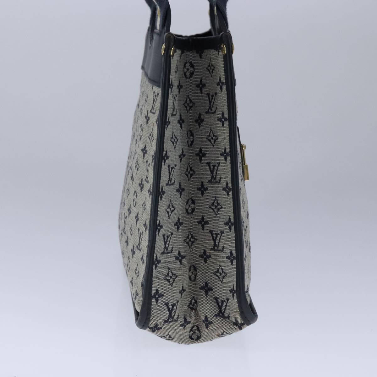 Louis Vuitton Catherine Navy Canvas Handbag (Pre-Owned)