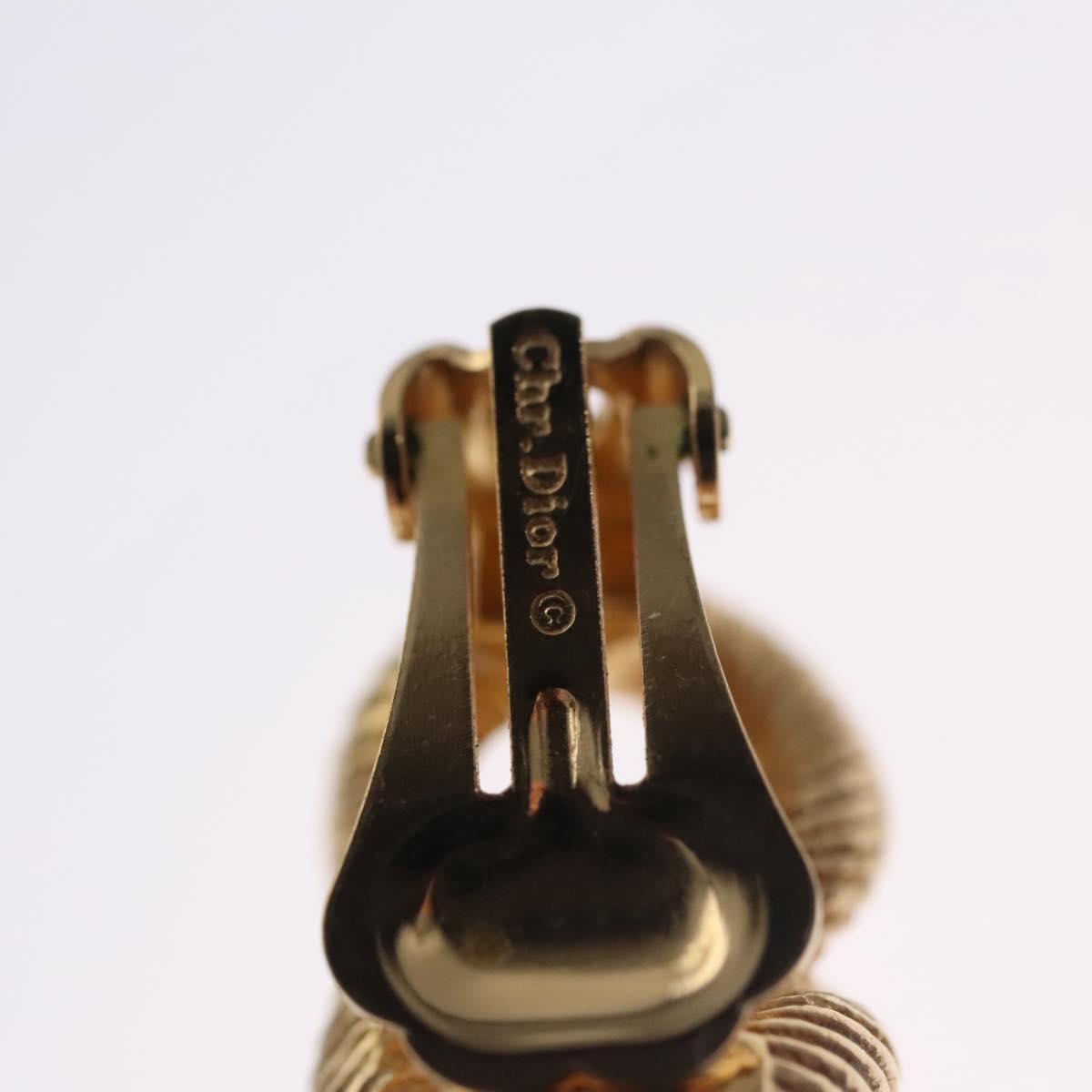 Dior Gold Metal Earring Jewelry (Pre-Owned)