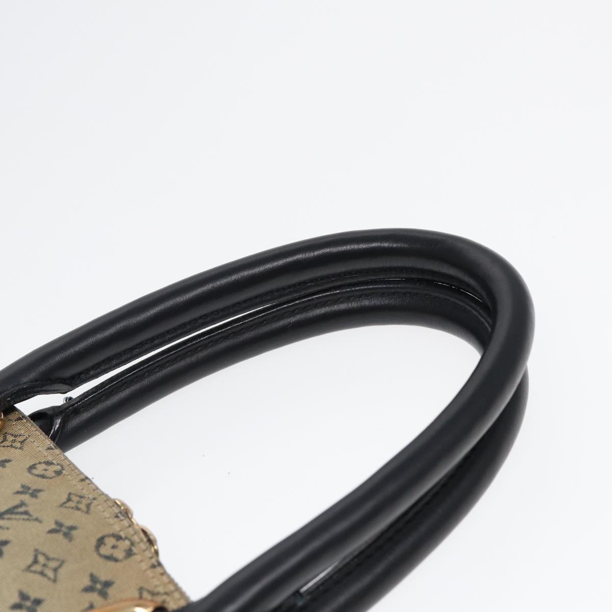 Louis Vuitton Alma Blue Canvas Handbag (Pre-Owned)