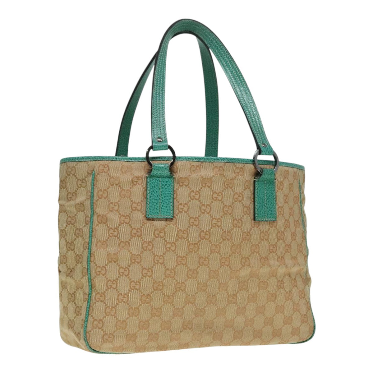 Gucci Beige Canvas Tote Bag (Pre-Owned)