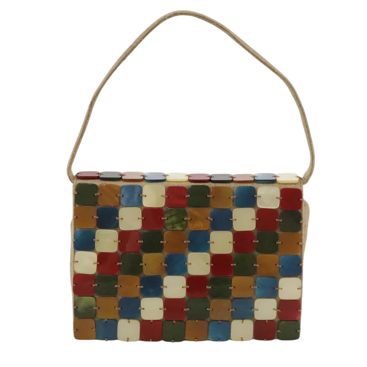 Bottega Veneta Multicolour Canvas Handbag (Pre-Owned)