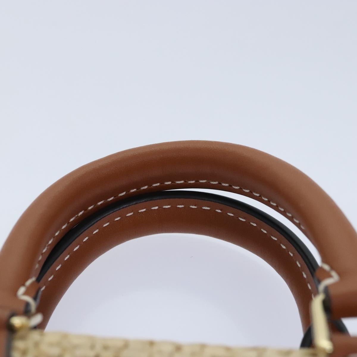 Louis Vuitton Nano Speedy Beige Synthetic Handbag (Pre-Owned)