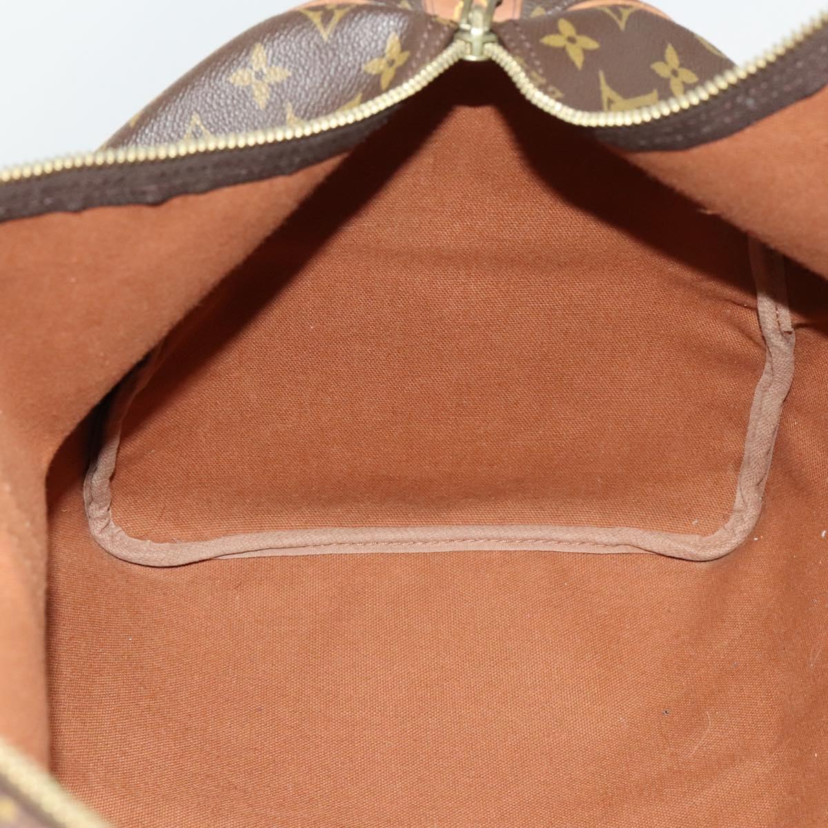 Louis Vuitton Keepall 55 Brown Canvas Travel Bag (Pre-Owned)
