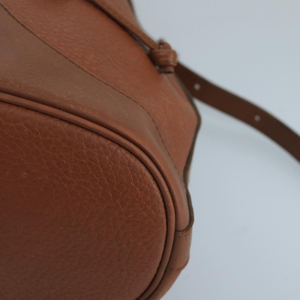 Burberry Brown Leather Shoulder Bag (Pre-Owned)